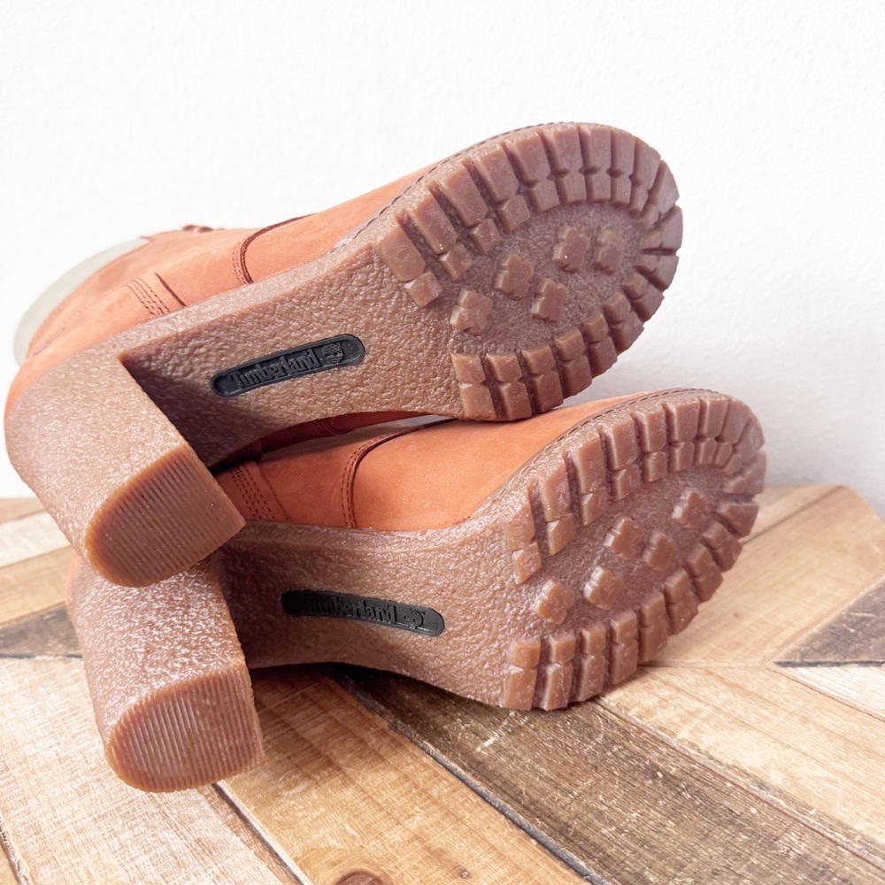 Timberland Glancy Suede Heeled Boots - Picture 11 of 12